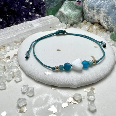Bransoletka Morskiego Oddechu z apatytu