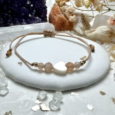 Bransoletka Promieni Duszy z kamienia słonecznego