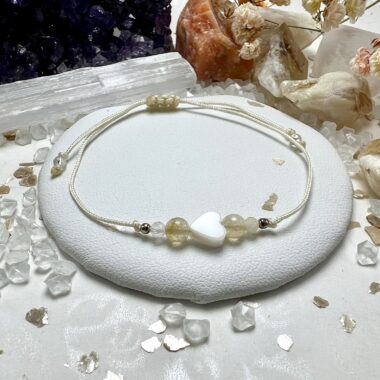 Bransoletka Złotego Oddechu z cytrynu