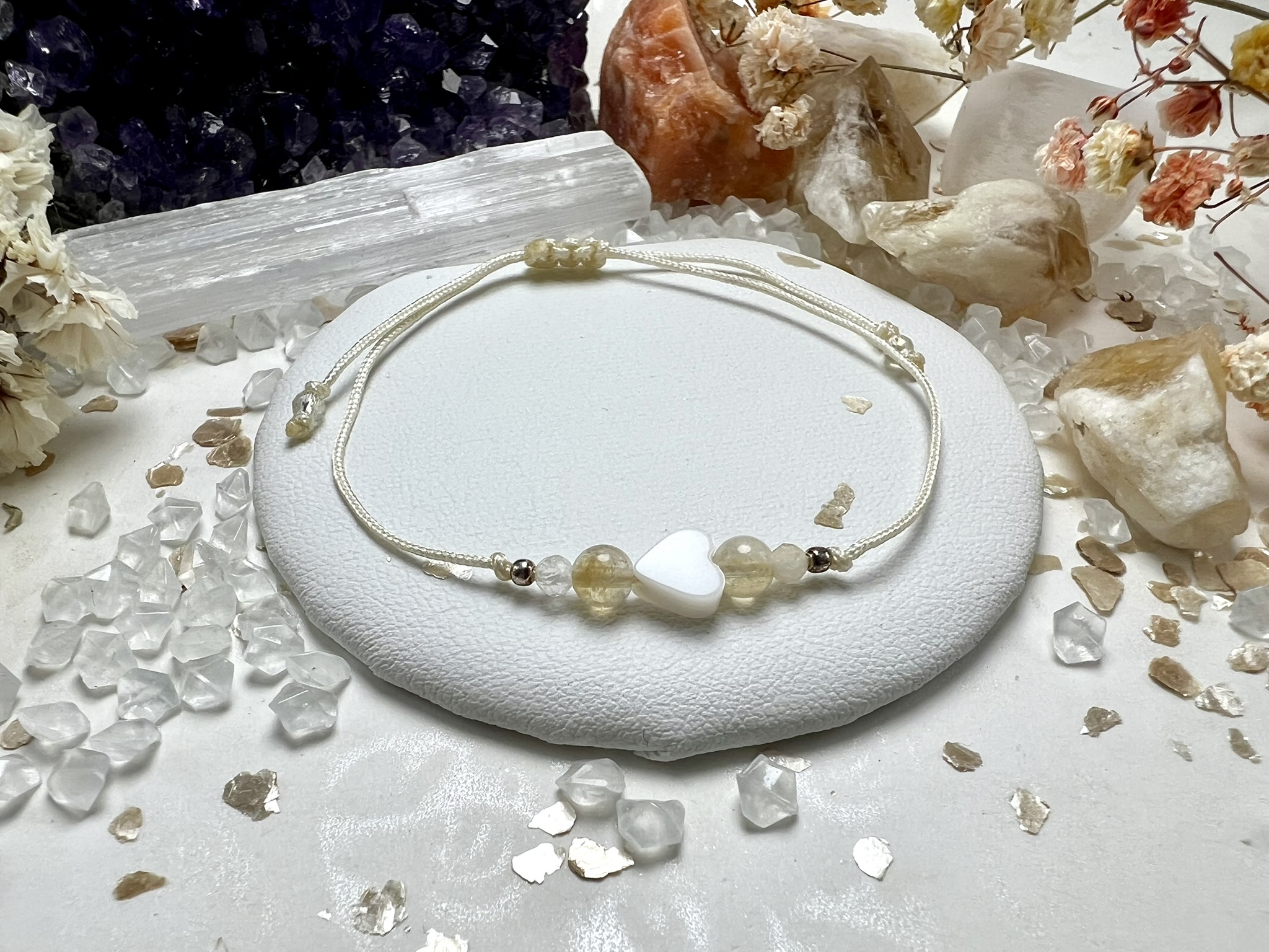 Bransoletka Złotego Oddechu z cytrynu