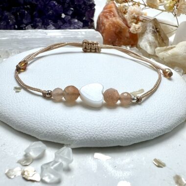 Bransoletka Promieni Duszy z kamienia słonecznego