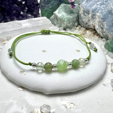 Bransoletka Oddechu Natury z oliwinu