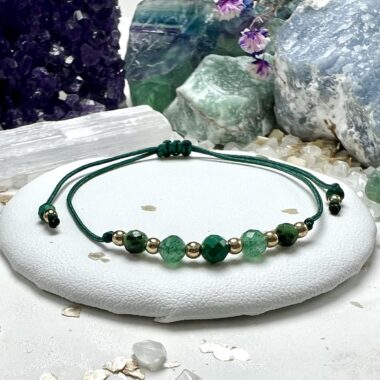 Bransoletka Zielonego Spokoju z Malachitu