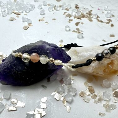 Bransoletka Światła i Ochrony z Kamienia Słonecznego