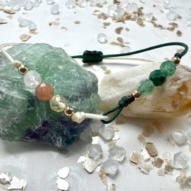 Bransoletka Pomyślności i Dobrobytu z Kamienia Słonecznego