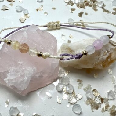 Bransoletka Radości i Miłości z Kamienia Słonecznego