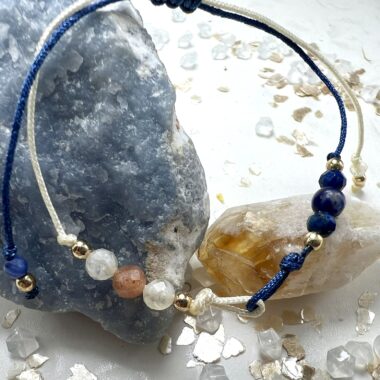 Bransoletka Klarowności i Sukcesu z Kamienia Słonecznego