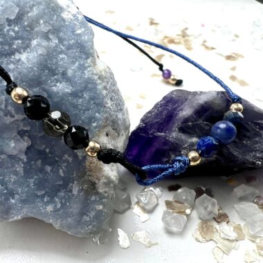 Bransoletka Mądrości i Ochrony z Lapis Lazuli