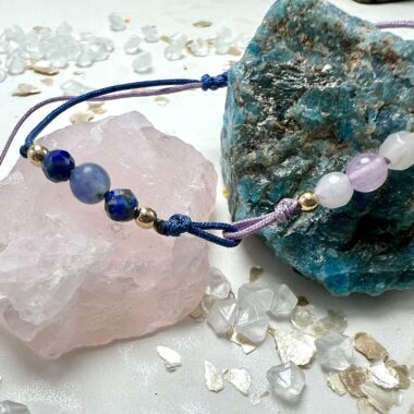 Bransoletka Miłości i Mądrości z Kunzytu