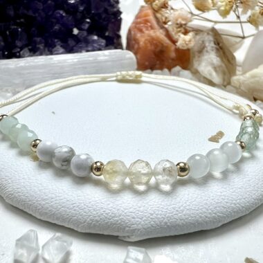 Bransoletka Światła i Uzdrowienia z Akwamarynu