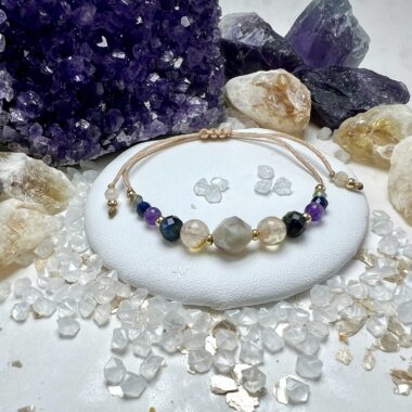 Bransoletka Wielkiej Harmonii z kamieni wielu żywiołów.